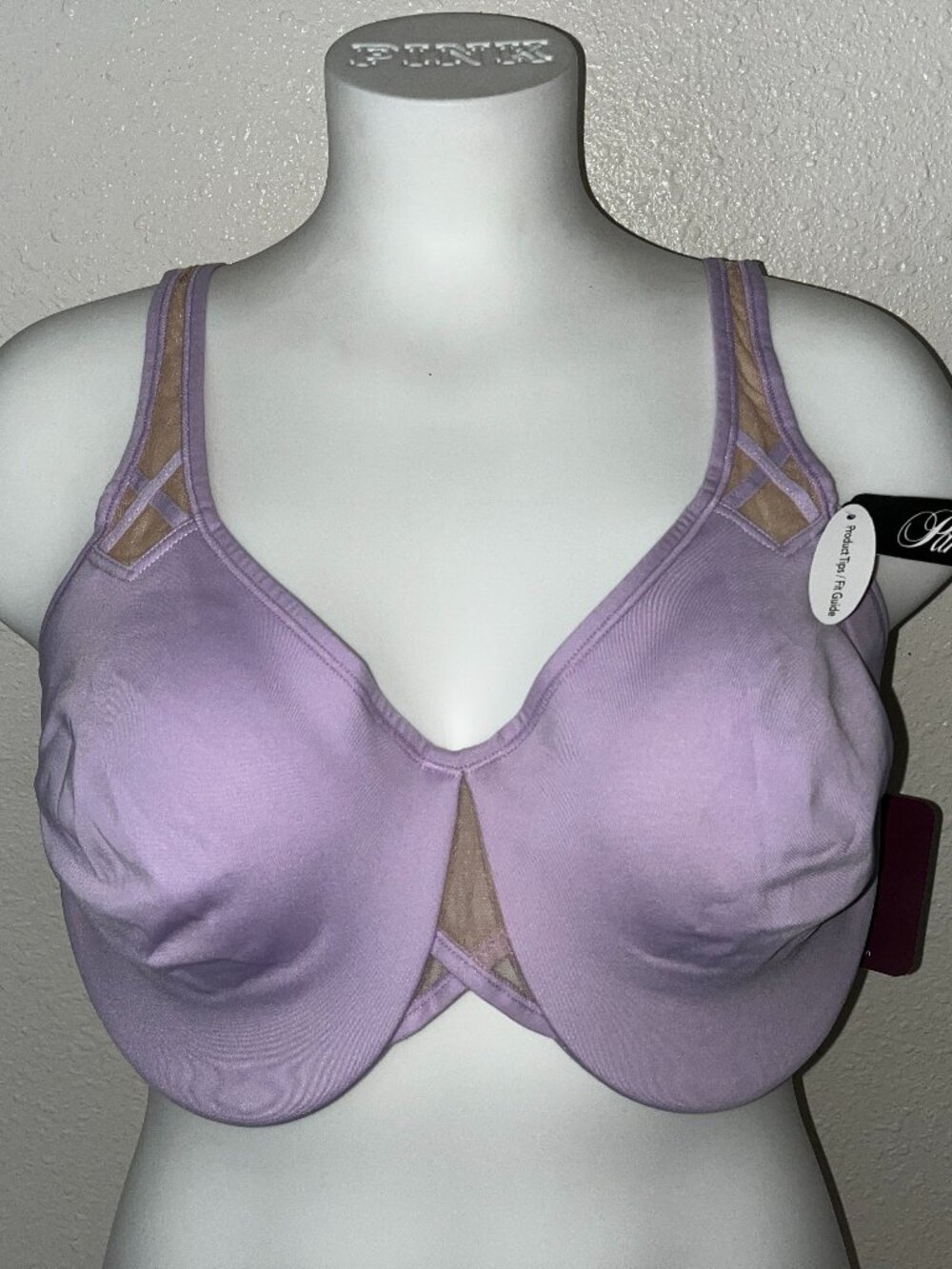 PARAMOUR BY FELINA AMARANTH MINIMIZER BRA SZ 42DD